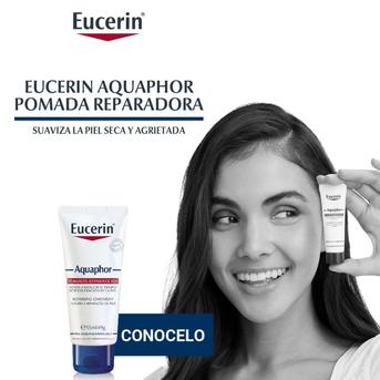 Pomada reparadora Eucerin Aquaphor para piel seca 55 ml