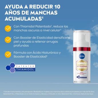 Serum Anti-Manchas NIVEA Luminous630 x 30 ml