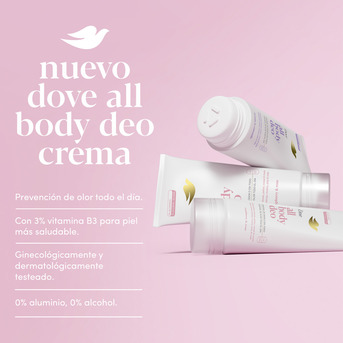 Desodorante en Crema para Todo el Cuerpo DOVE All Body Deo Lavender & Camomile 75 gr