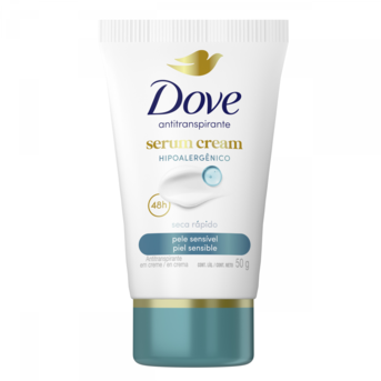 Antitranspirante DOVE Serum Cream Piel Sensible 50 gr