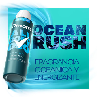 Rexona All Body Deo Ocean Rush Aerosol 150ml