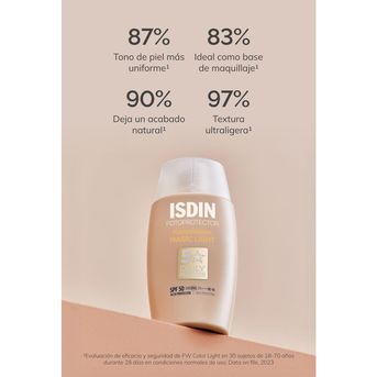 Protector Solar Isdin Fusion Water Color Light FPS50 50 ml
