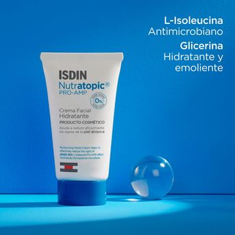 Crema Facial Isdin Nutratopic Pro Amp Piel Atópica 50ml