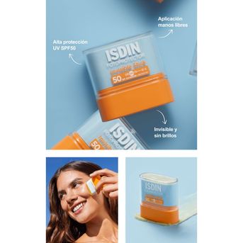 Protector Solar Isdin Invisible Stick FPS50 Barra 10 gr