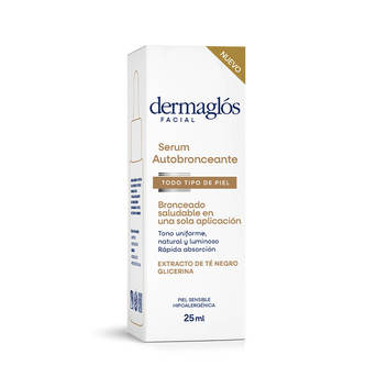 Serum Autobronceante Dermaglós Facial 25 ml