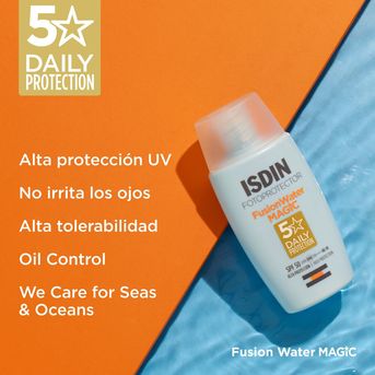 Protector Solar Isdin Fusion Water Magic 2 Unidades