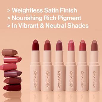 Labial Wet 'n  Wild Mega Last Rich Satin Lip Color