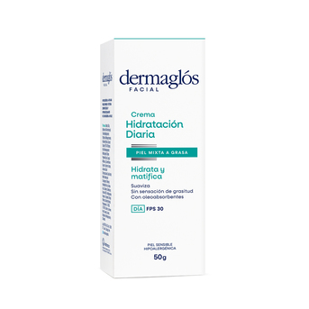 Crema Protectora Dermaglos Piel Mixta a Grasa 50g