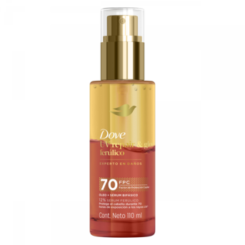 Óleo + Sérum Bifásico DOVE UV Repair & Glow 110 ml