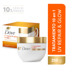 Máscara de Tratamiento DOVE UV Repair & Glow 250 gr
