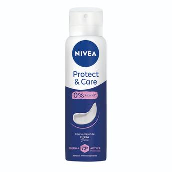 Desodorante antitranspirante femenino NIVEA Protect & Care Sin Siliconas x 150 ml