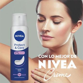 Desodorante antitranspirante femenino NIVEA Protect & Care Sin Siliconas x 150 ml
