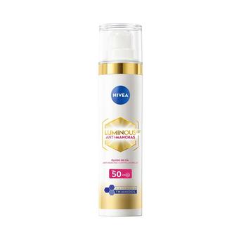 Fluido facial antimanchas de día NIVEA Luminous630 FPS 50 para todo tipo de piel x 40 ml