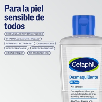 Desmaquillante Cetaphil Limpiador 177 ML