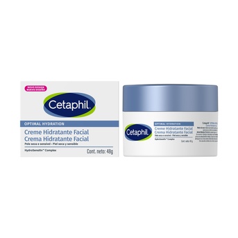 Crema Facial Hidratante Cetaphil Optimal Hydration 48 gr