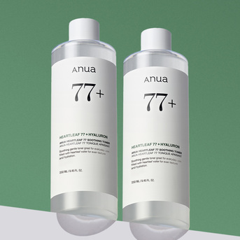 Tónico Anua Heartleaf 77 + Hyaluron Soothing Toner 250 ml