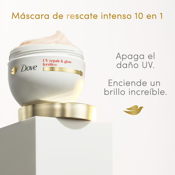 Máscara de Tratamiento DOVE UV Repair & Glow 250 gr
