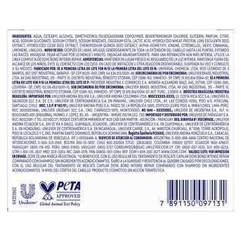 Máscara de Tratamiento Capilar Dove Bond Intense Repair 250g