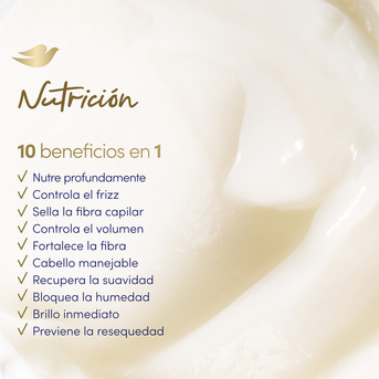 Máscara capilar Dove nutrición