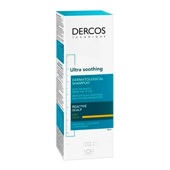 Shampoo Vichy Dercos Ultra Calmante Cabello Seco 200ml