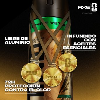 Desodorante en Aerosol Axe White Vetiver 150 ml