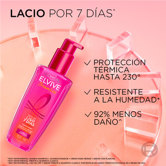 Kit Elvive L'Oreal Paris Nutricion + Anti Frizz: Oleo Extraoridnario + Serum Dream Liso
