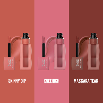 Set de Maquillaje Maybelline Super Stay Teddy Tint: Tíntas líquidas para labios x3