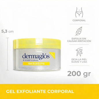 Dermaglós Corporal Gel Exfoliante 200 g