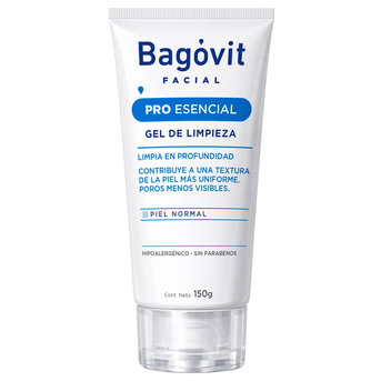 Bagovit Facial Pro Esencial Gel De Limpieza Piel Normal X 150 Gramos