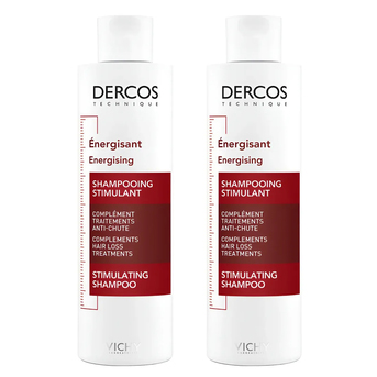 Shampoo Vichy Energizante Anticaída 200 ML 2 Unidades