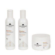 Combo La Puissance Keratine: Shampoo + Acondicionador + Máscara