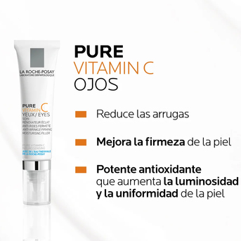 Contorno de Ojos Antiedad La Roche-Posay Pure Vitamin C 15 ml