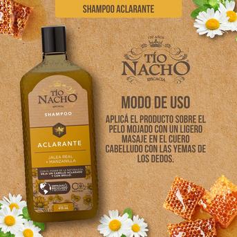 Shampoo Tio Nacho Aclarante 415 ml