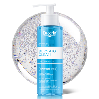 Gel de Limpieza Facial Eucerin DermatoCLEAN 200 ml