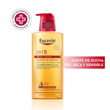 Aceite de ducha corporal Eucerin pH5 x 400 ml