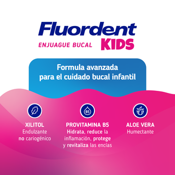 Enjuague Bucal Kids  Fluordent x250 ml