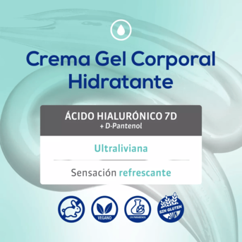 Aqua Crema Gel Corporal Perpiel  x 400 gr