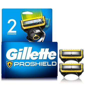 Cartuchos Repuesto Gillette Fusión Proshield 5 2 Unidades 