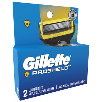 Cartuchos Repuesto Gillette Fusión Proshield 5 2 Unidades 