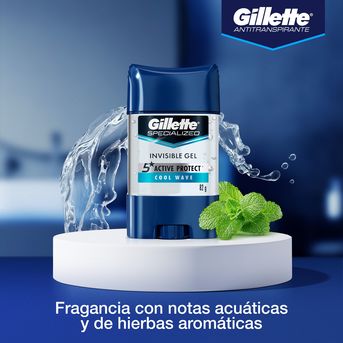 Desodorante En Barra Gillette Clear Gel Coolwave x82gr