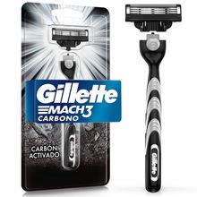 Máquina de Afeitar Gillette Mach 3 Carbono x 1 und