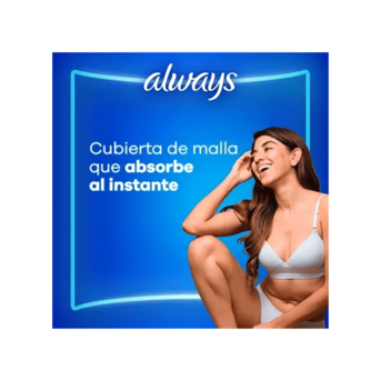 Toallitas Femeninas Always Noche Triple Protección x8 Unidades