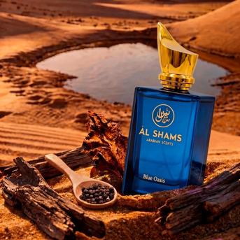 Perfume Al Shams Blue Oasis Hombre EDP 80 ml