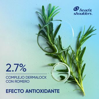 Shampoo Head & Shoulders Anti Caída Romero 375 ml