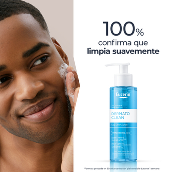 Gel de Limpieza Facial Eucerin DermatoCLEAN 200 ml
