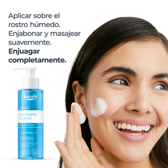 Gel de Limpieza Facial Eucerin DermatoCLEAN 200 ml