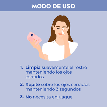 Toallitas desmaquillantes Nivea MicellAir 25 un
