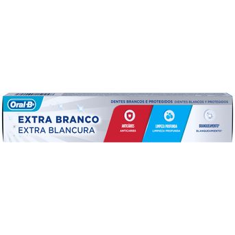 Pasta Dental Oral B Extra Blanco 70 gr