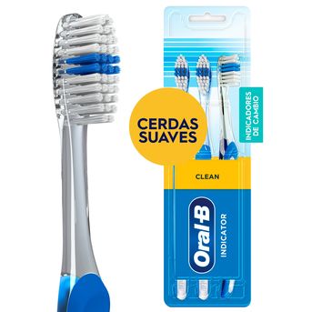 Cepillo Dental Oral-B Indicator Suave 3 unidades
