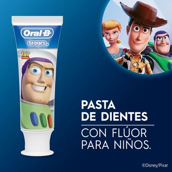 Crema Dental Oral-B Stages Toy Story/Jasmin/75ml